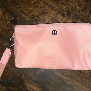 Lululemon Athletica Soft Pink Clutch